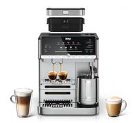 Ninja AutoBarista Automatic Espresso Machine, Silver AE1021UK | Espresso, Filter Coffee & Cold Brew Machine, 10 Drink Programs & 4 Milk Froth Presets, 340g Hopper, Dishwasher Safe Parts