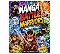 Ninja Battle Champions Coloring Book for Kids 4-8 | 94 Coloring Pages