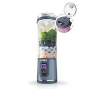 Ninja BC51NV Blast Portable Blender, Cordless, 18oz. Vessel, Personal Blender-for Shakes & Smoothies, BPA Free, Leakproof-Lid & Sip Spout, USB-C Rechargeable, Dishwasher Safe Parts, Denim Blue