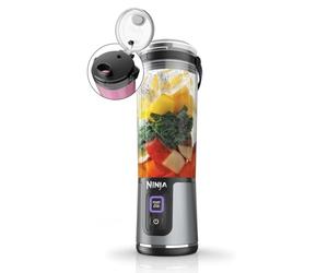 Ninja Blast 530ml Portable Blender, Leakproof Lid, Black, BC151UKBK | Powerful USB-C Rechargeable Cordless Mini Blender, Make Smoothies and Protein Shakes, Blend Ice & Frozen Fruit.