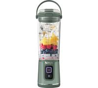Ninja Blast Portable Blender, 530ml, Leakproof Lid & Sip Spout, Powerful Cordless Mini Blender, Rechargeable, Portable Smoothies, Protein Shakes, Blends Ice & Frozen Fruit, Forest Green, BC151UKEM