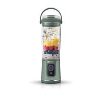Ninja Blast Portable Blender, 530ml, Leakproof Lid & Sip Spout, Powerful Cordless Mini Blender, Rechargeable, Portable Smoothies, Protein Shakes, Blends Ice & Frozen Fruit, Forest Green, BC151UKEM