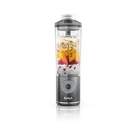 Ninja Blast Max Portable Blender, 570ml, Rechargeable Battery, Blending Cup & Leak-proof Lid, 3x Blend Functions, Makes Smoothies, Protein Shakes, Blends Ice & Frozen Fruit, Cool Grey BC251UKGY
