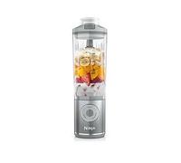 Ninja Blast Max Portable Blender, 570ml, Rechargeable Battery, Blending Cup & Leak-proof Lid, 3x Blend Functions, Makes Smoothies, Protein Shakes, Blends Ice & Frozen Fruit, Silver BC251UKSL