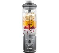 Ninja Blast Max Portable Blender, 570ml, Rechargeable Battery, Blending Cup & Leak-proof Lid, 3x Blend Functions, Makes Smoothies, Protein Shakes, Blends Ice & Frozen Fruit, Cool Grey BC251UKGY