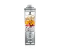 Ninja Blast Max Portable Blender, 570ml, Rechargeable Battery, Blending Cup & Leak-proof Lid, 3x Blend Functions, Makes Smoothies, Protein Shakes, Blends Ice & Frozen Fruit, Silver BC251UKSL