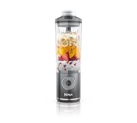 Ninja Blast Max Portable Blender, 570ml, Rechargeable Battery, Blending Cup & Leak-proof Lid, 3x Blend Functions, Makes Smoothies, Protein Shakes, Blends Ice & Frozen Fruit, Cool Grey BC251UKGY