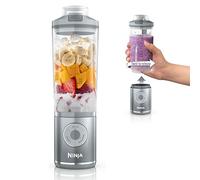 Ninja Blast Max, Portable Blender + Twist & Go, Personal Smoothie, Blend, Ice Crush, 3 Programs, Cordless, 22 oz removable Vessel, Dishwasher Safe, Leakproof, Silver, BC251SL