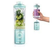 Ninja Blast Max Portable Blender - Twist & Go, Personal Smoothie Maker, Ice Crusher, 3 Programs, Cordless, 22oz Removable Vessel, Dishwasher Safe, Leakproof, Sea Glass