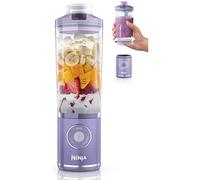 Ninja Blast Max Portable Mixer + Twist & Go Personal Smoothie Mixer, Mixing, Chopped Ice Cream, 3 Programs, Wireless, Removable Container with 550 ml, Dishwasher Safe, Leak-Proof, Lavender