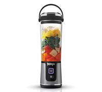 Ninja Blast Portable Blender, 530ml, Leakproof Lid & Sip Spout, Powerful Cordless Mini Blender, Rechargeable, Portable Smoothies, Protein Shakes, Blends Ice & Frozen Fruit, Black, BC151UKBK