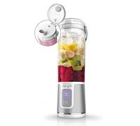 Ninja Blast Portable Blender, 530ml, Leakproof Lid & Sip Spout, Powerful Cordless Mini Blender, Rechargeable, Portable Smoothies, Protein Shakes, Blends Ice & Frozen Fruit, White, BC151UKWH