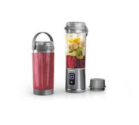 Ninja Blast Portable Blender & Accessories, Cordless, 18oz. Vessel, Personal Blender for Shakes & Smoothies, Leakproof Lid & Sip Spout, USB-C Cord, Dishwasher Safe Parts, BPA Free, Grey, CL155AGY