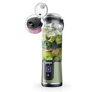 Ninja Blast Portable Blender, Cordless, 18oz. Vessel, Personal Blender For-Shakes and Smoothies, BPA Free, Leakproof-Lid and Sip Spout, USB-C Rechargeable, Dishwasher Safe Parts, Olive Green, BC151OG