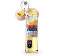 Ninja Blast Portable Blender, Cordless, 18oz. Vessel, Personal Blender For-Shakes and Smoothies, BPA Free, Leakproof-Lid and Sip Spout, USB-C Rechargeable, Dishwasher Safe, Lemon Meringue, BC151LB