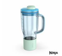 Ninja Blendboss 710Ml Travel Tumbler Leakproof Lid Straw Blender Cup Compatible Db351 Blue Raspberry Xskdb324Lsbl