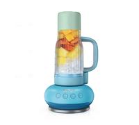 Ninja BlendBoss Blender with Portable Tumbler, Personal Blender with Removeable Travel Tumbler, 3 Auto Preset Modes, Blue Raspberry DB351UKBL