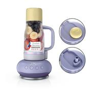 Ninja BlendBoss Blender with Portable Tumbler, Personal Blender with Removeable Travel Tumbler, 3 Auto Preset Modes, Lavender Lemonade DB351UKPR