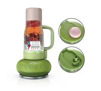 Ninja BlendBoss Blender with Portable Tumbler, Personal Blender with Removeable Travel Tumbler, 3 Auto Preset Modes, Watermelon Bubblegum DB351UKGN