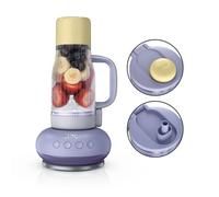 Ninja BlendBoss Blender with Portable Tumbler, Personal Blender with Removeable Travel Tumbler, 3 Auto Preset Modes, Lavender Lemonade DB351UKPR