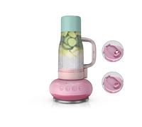 Ninja BlendBoss Blender with Portable Tumbler, Personal Blender with Removeable Travel Tumbler, 3 Auto Preset Modes, Pink, DB351UKPK1BRN