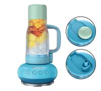 Ninja BlendBoss Blender with Portable Tumbler, Personal Blender with Removeable Travel Tumbler, 3 Auto Preset Modes, Blue Raspberry DB351UKBL