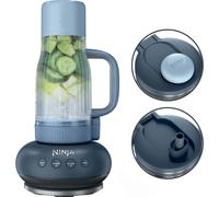 Ninja BlendBoss Blender with Portable Tumbler, Personal Blender with Removeable Travel Tumbler, 3 Auto Preset Modes, Cyberspace DB351UKCY