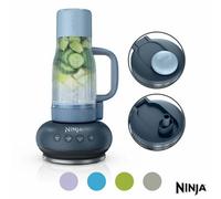 Ninja Blendboss Tumbler Blender In Cyberspace,personal Smoothie Maker Ice Crushing Crushblade Auto Iq Portable Travel Cup