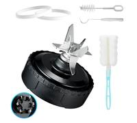 Ninja Blender Blade Replacement 6 Fins Blade Assembly for 16oz Cup, Ninja Replacement Blade Compatible with BL660 BL663 BL770 BL780 BL740 BL773