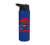 Ninja Brother Promoted to Lil Brother Stainless Steel Insulated Water Bottle