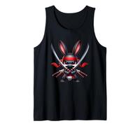 Ninja Bunny Samurai Warrior Cutie Tank Top