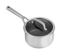 Ninja ZEROSTICK Stainless Steel 18cm Saucepan with Lid - C60218UK