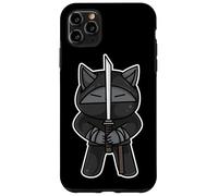 Ninja Cat Sword-Fighter Kawaii Martial Arts Karate Ninjutsu Case for iPhone 11 Pro Max