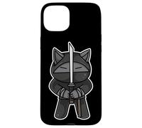 Ninja Cat Sword-Fighter Kawaii Martial Arts Karate Ninjutsu Case for iPhone 15 Plus