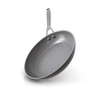 Ninja Ceramic Pro 10.25" Fry Pan, Non-Stick Pan, Nontoxic, PTFE Free, Ceramic Coated, Stainless Steel Handle, Stove and Oven Safe to 550°F, All Stovetops & Induction Compatible, Black, CW30026BK
