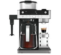 Ninja Prestige 2-in-1 Filter Coffee and Pod Capsule Machine with Built-in Milk Frother, Make Lattes, Iced Coffee and Flat Whites, Black CFN802UK