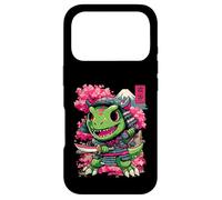 Ninja Chibi T-Rex, Japanese Samurai Warrior Dinosaur Anime Case for iPhone 17 Pro