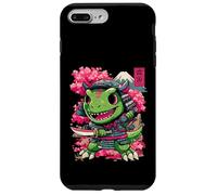 Ninja Chibi T-Rex, Japanese Samurai Warrior Dinosaur Anime Case for iPhone 7 Plus/8 Plus