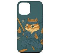 Ninja Chipmunk Stealthy Forest Warrior Funny Critter Case for iPhone 12 Pro Max