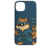 Ninja Chipmunk Stealthy Forest Warrior Funny Critter Case for iPhone 15 Plus