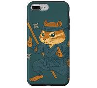 Ninja Chipmunk Stealthy Forest Warrior Funny Critter Case for iPhone 7 Plus/8 Plus