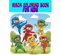 Ninja Coloring Book for Kids (Cute Coloring Books for Kids)