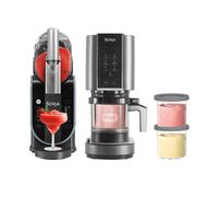 Ninja CREAMi Ice Cream Maker & Ninja SLUSHi Frozen Drink Maker Bundle in Black/Grey | NCFS300UK | by SharkNinja