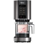 NINJA Creami NC300UK Ice Cream & Frozen Dessert Maker Black & Silver, Black,Silver/Grey