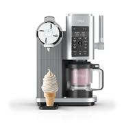 Ninja CREAMi Scoop and Swirl Soft Serve and Ice Cream Maker with 2x Tubs, 13 Functions, Makes Ice Cream, Soft Serve, Gelato, Sorbet, Milkshakes and Mo