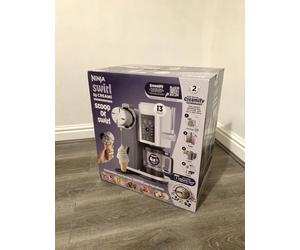 Ninja CREAMi Scoop & Swirl 13-in-1 Soft Serve & Ice Cream Maker NC701UK