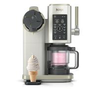Ninja Creami Scoop&Swirl Ice Cream Maker Amazon Exclusive Bone & Champagne | Ninja Creami Scoop & Swirl turns almost anything into ice cream and soft serve at a button touch, scooped or swirled, NC701IV