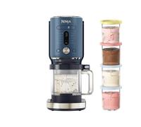 Ninja CREAMi XL 11-in-1 Ice Cream Maker 4-Tub Bundle - Navy, NC601BNDUK