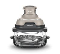 NINJA Crispi 4-in-1 Portable Glass Air Fryer - Stone, Brown