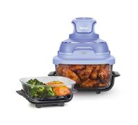 Ninja CRISPi 4-in-1 Portable Glass Air Fryer - Frosted Lilac FN101UKPR